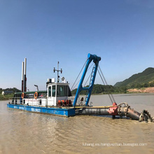 Draga de succión con cortador de 1400cbm / h / Barcos de dragado de arena utilizados en río / lago